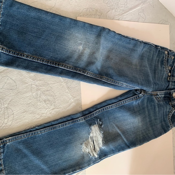 Children Place faded blue size 5. Levi’s  505 Regular size 5 faded blue jeans. - Picture 2 of 16